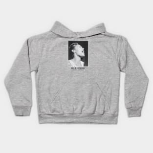 Billie Holiday, Black History, Black Woman Kids Hoodie